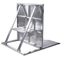 Aluminum Explosion-Proof Bar Crowd Control Barriers